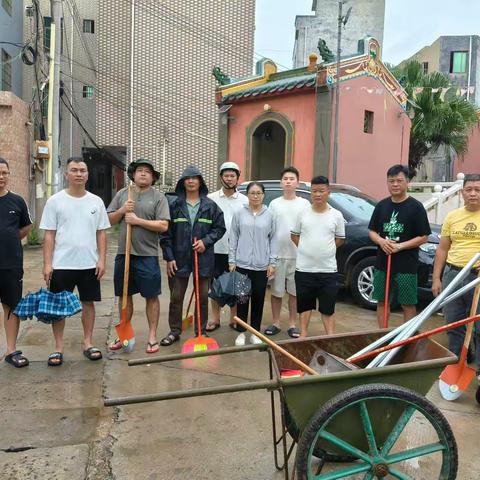 长德村开展爱国卫生运动