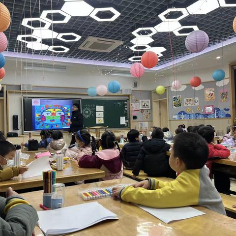 杭州市长寿桥岳帅小学2023级103班 一节有趣的美术课