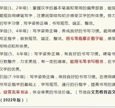 硬笔书成长       慢功见美妙