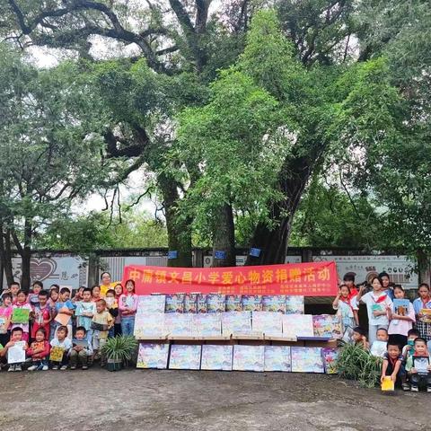 聚沙成塔，为爱而行——临桂区中庸镇文昌小学美术礼盒捐赠活动