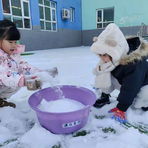 “幼”见初雪   拥抱冬天——杜庄学区中心幼儿园“田园四季”之《冬意浓》系列活动