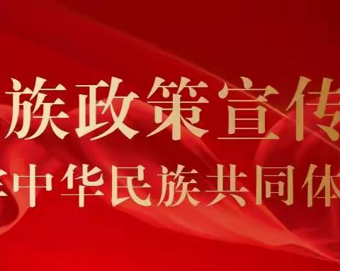 【民族团结进步宣传月】马塘镇王元小学民族团结知识宣传