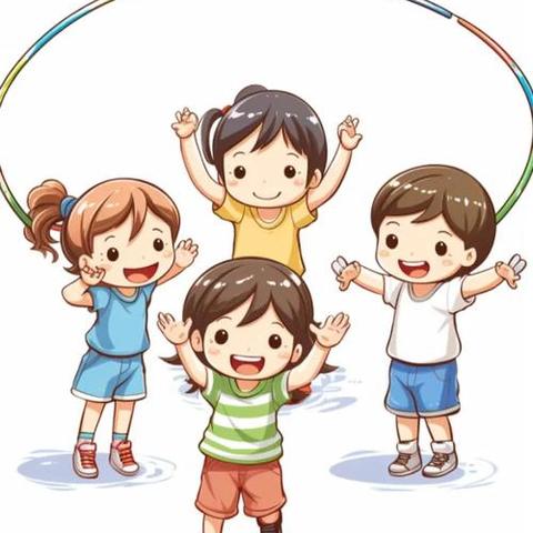 白山镇幼儿园大班 ﻿童心“跳”动 ﻿“绳”彩飞扬