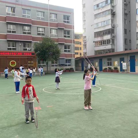 钟楼小学花样跳绳社团活动