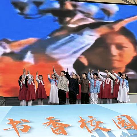 盐亭华宸英才学校精彩亮相2025年盐亭县全民阅读推广集中展示活动