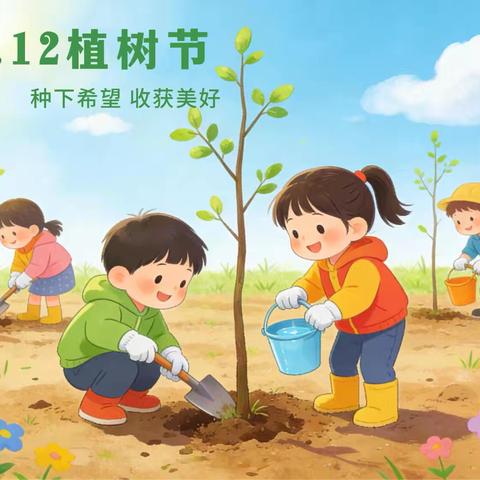 阳春三月暖 植绿护家园——洛宁县第一实验小学”3·12”植树节主题教育系列活动