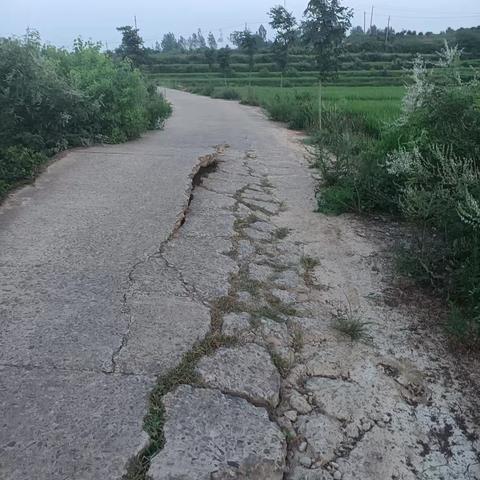 翁塆村道路硬化维修