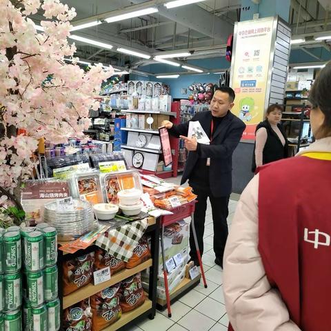 孝感区域大悟店收银培训