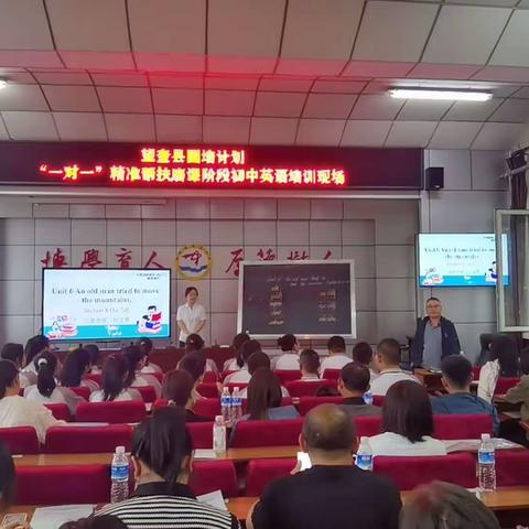 国培计划（2021）-黑龙江省乡村振兴重点帮扶县“一对一”精准帮扶磨课阶段中学英语培训