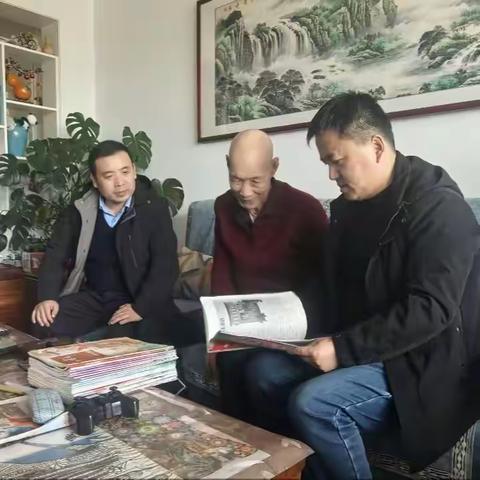 临潭公路段春节前走访慰问退休职工
