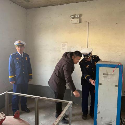 沂河新区大队深耕冬季火灾防控 筑牢消防安全屏障
