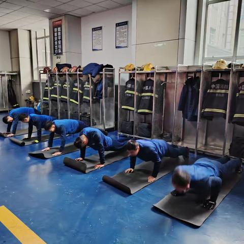 【临沂支队】沂河新区大队组织开展体能强化训练