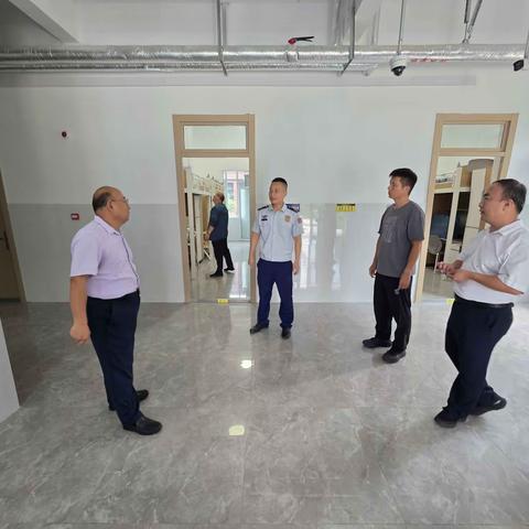 【临沂支队】沂河新区大队开展校园消防监督检查