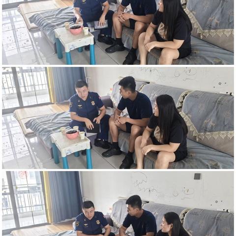 【临沂支队】沂河新区组织开展政治家访