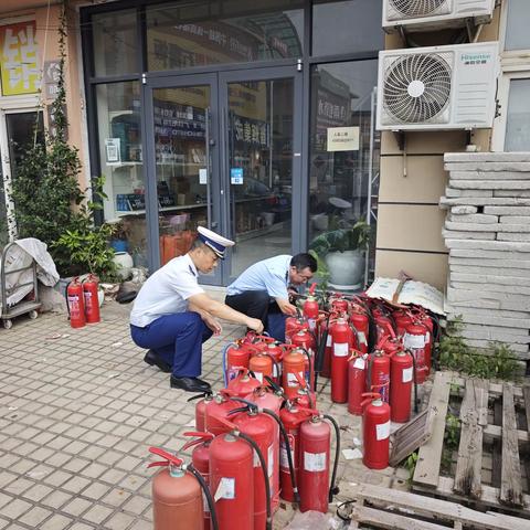 【临沂支队】沂河新区大队联合市场监督管理局开展消防产品专项检查