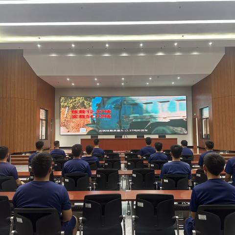 【临沂支队】沂河新区大队组织观看道路交通安全警示教育片