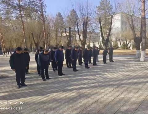 缅怀先烈志  清明祭忠魂