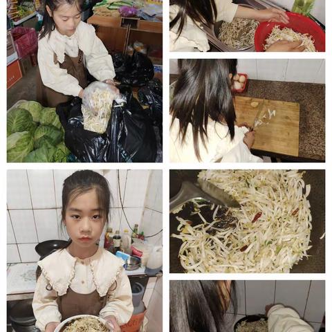 单县南城第一小学五年级级部五一劳动节实践活动