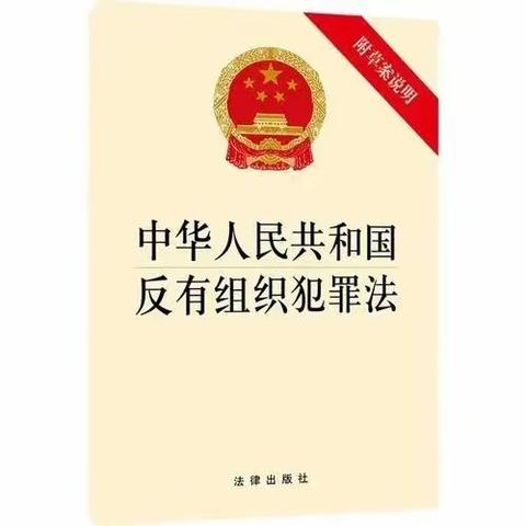 《反有组织犯罪法》普法宣传