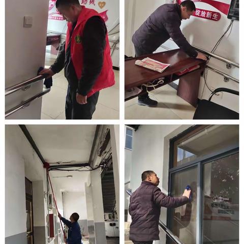 白石镇残疾人之家开展——辞旧迎新大扫除，万象更新迎新年！