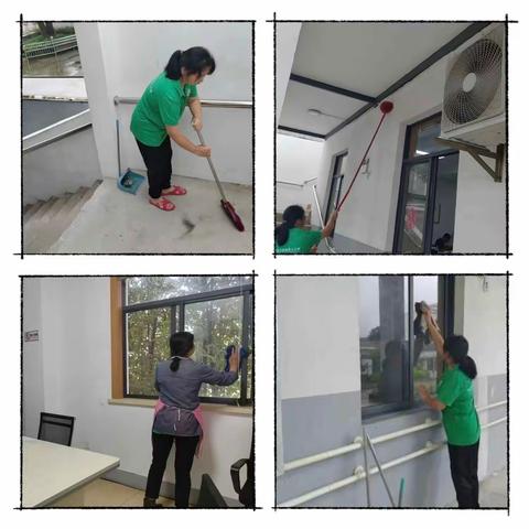 “大扫除，焕新颜”白石镇残疾人之家开展大扫除活动