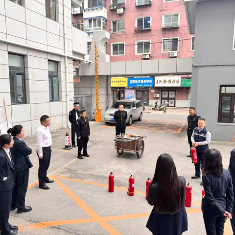 皇姑支行开展机关火灾逃生培训演练提高火灾防范知识