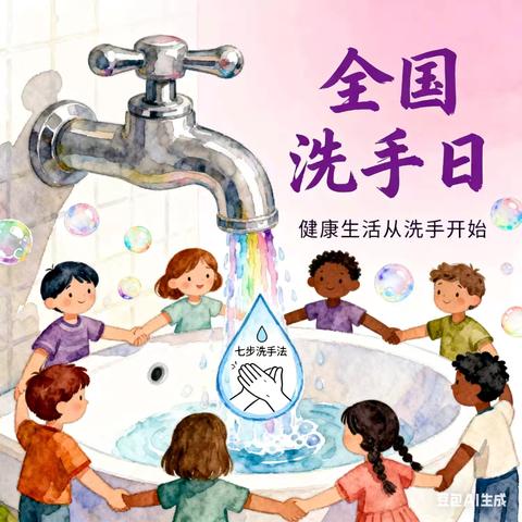 做个洗手英雄 ——西安翻译学院幼儿园全球洗手日活动