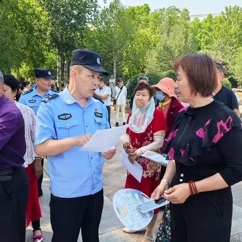 明水一所到辖区开展禁毒宣传工作