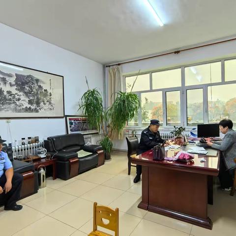 明水派出所到辖区开展禁毒宣传工作