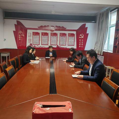 初心如磐，笃行致远—南唐初中党支部召开预备党员转正大会