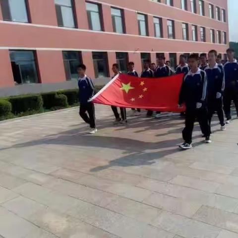 怀着感恩之心，为梦想而战——蛟河市第三中学校初三毕业升旗仪式