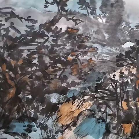 习孙克刚老师笔意