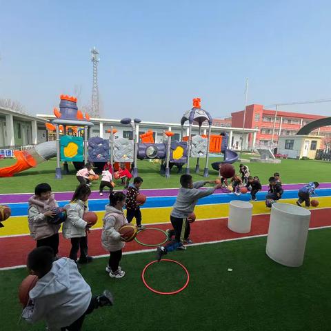 【游戏化成果展示】活力篮球，快乐成长 ——斑鸠店镇子路幼儿园〔篮球一物多玩系列活动〕