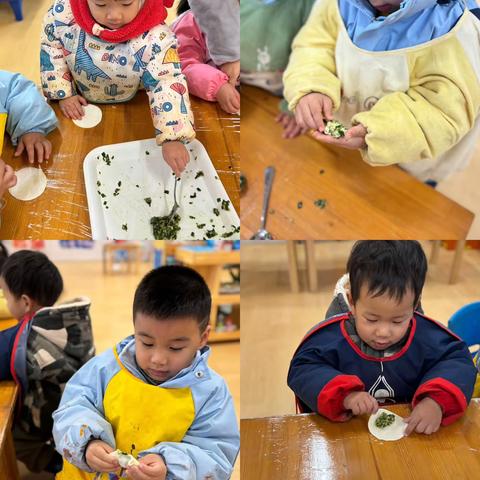 【冬至·食育课堂】情暖冬日，饺子飘香—新城幼儿园“包饺子”咯