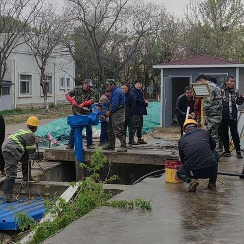 “停运不停水” 科学统筹联动 三合一快速维修 全力保障居民用水无忧