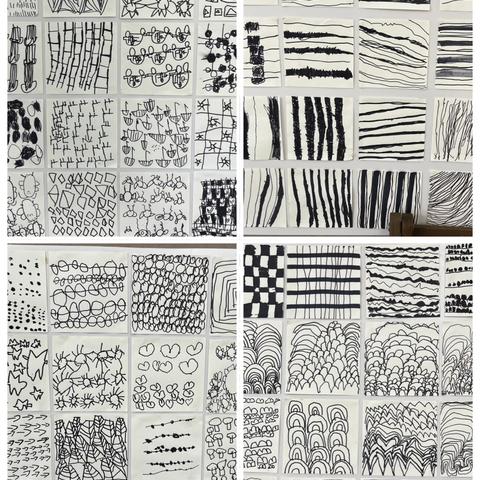 牵着一根线去散步——花瓶线描画