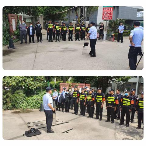 昆明市呈贡区人民医院保卫科反恐演习报告