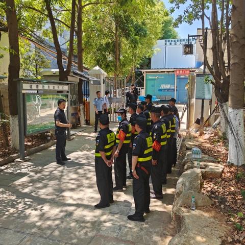 昆明市呈贡区人民医院保卫科反恐应急处置及应急装备使用学习简报