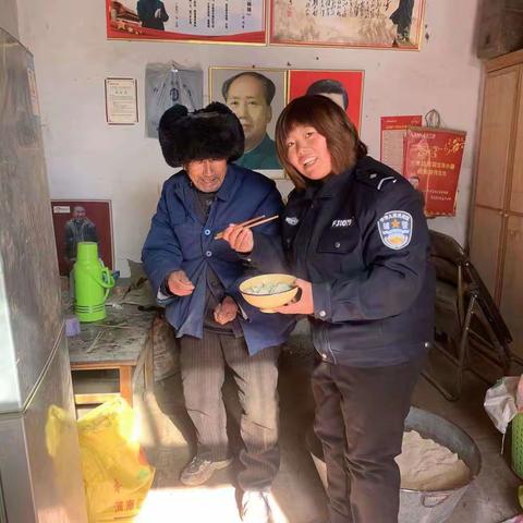 考城镇：平安办组织“冬至大如年”活动