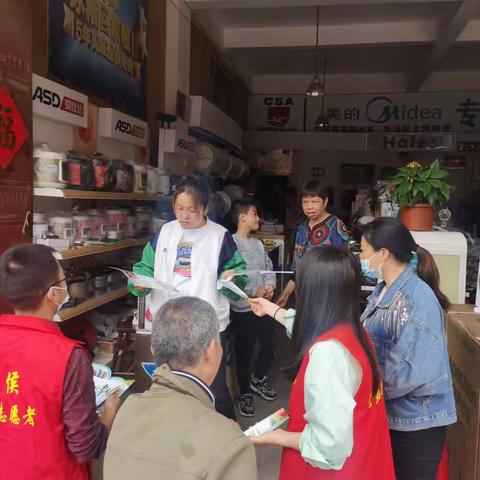 清晨宣传入民心，垃圾分类践于行｜洋里乡开展垃圾分类宣传活动