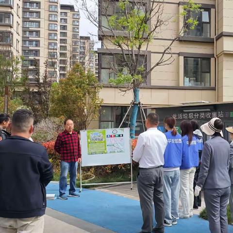 “社区微治理，有事您说话”——翡翠社区开展“增添环保‘新’力量”垃圾分类宣传活动