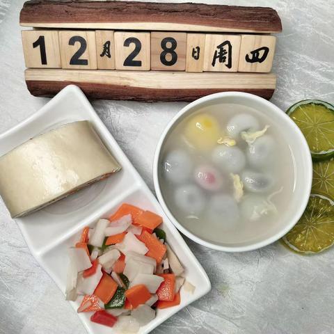 雁塔嘉祥第二幼儿园12月28日幼儿营养美食锦集