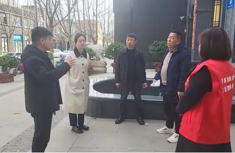 长乐路社区开展高层建筑领域安全生产排查
