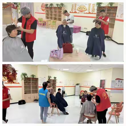 义剪传真情，服务暖人心——徐家湾街道太古城社区退役军人服务站开展义剪活动