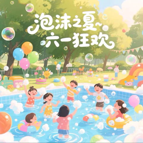 泡沫之夏 六一狂欢————中国人民解放军95178部队幼儿园六一儿童节主题活动