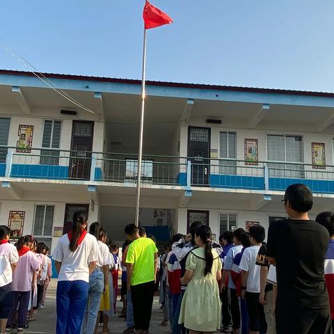 【庄严升旗日】小岳寺乡双河小学第三周升旗仪式