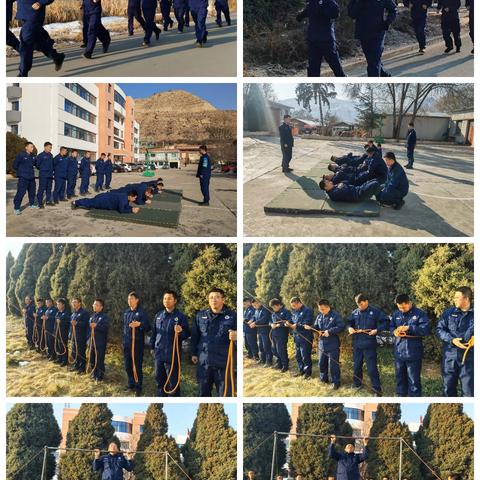 森林消防队12月4日工作动态