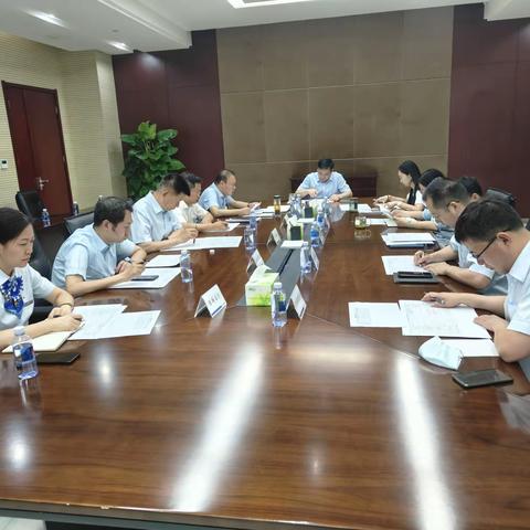 郑州郑港支行召开对公重点项目/客户推进会