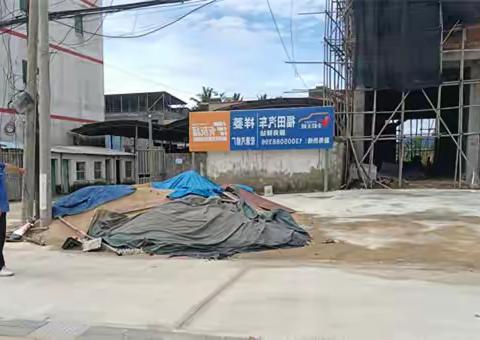 长丰镇开展建筑工地扬尘污染巡查