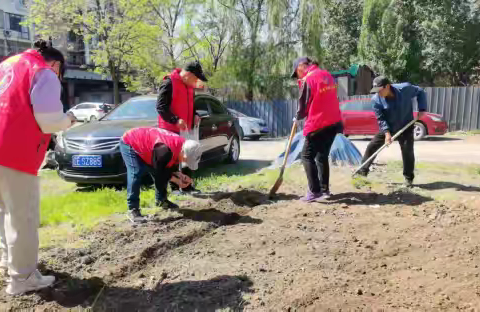 党建引领添新绿，义务植护显担当